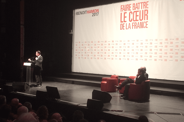 Meeting de Benoît Hamon en Creuse