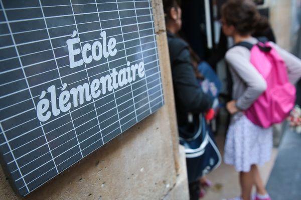 La rentrée, dans une école élémentaire (image d'illustration).