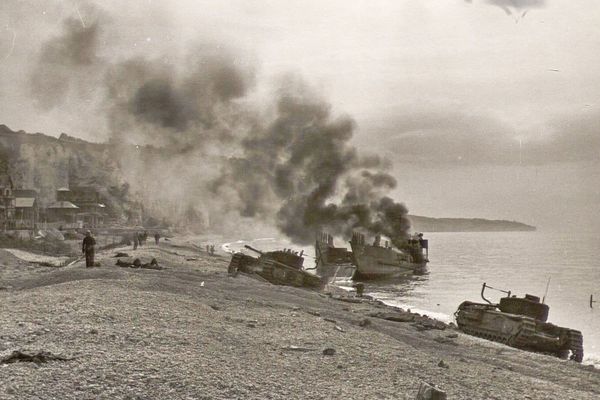 19 août 1942 : quelques heures après le raid des Alliés sur la plage de Dieppe