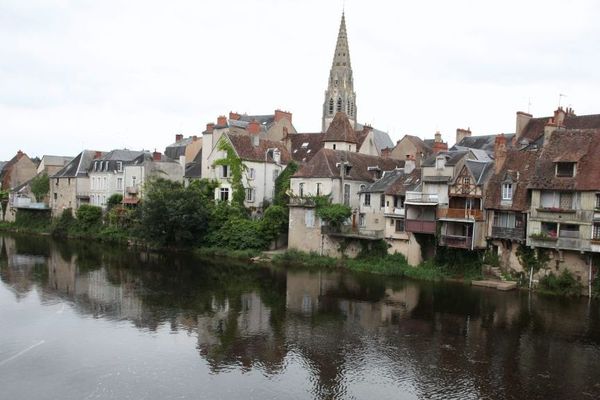 La petite ville d'Argenton sur Creuse