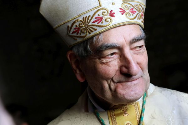 Mgr Christophe Dufour, archevêque d'Aix-en-Provence et d'Arles. 