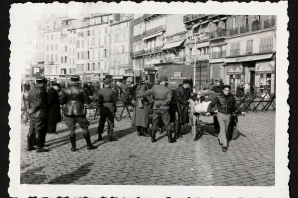 Évacuation du quartier Saint-Jean en 1943