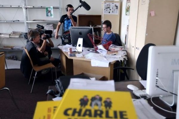 Le dessinateur Charb, directeur de Charlie Hebdo