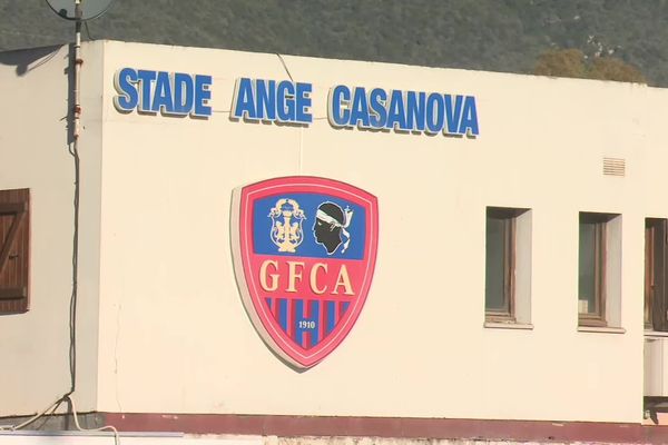 Le stade Ange Casanova, où évoluait l'équipe senior du GFCA.