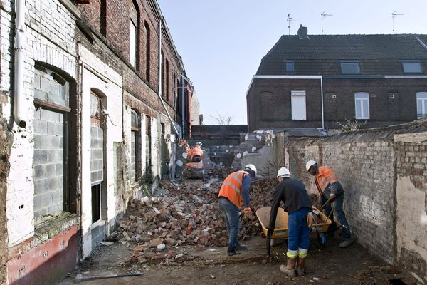 Chantier de démollition