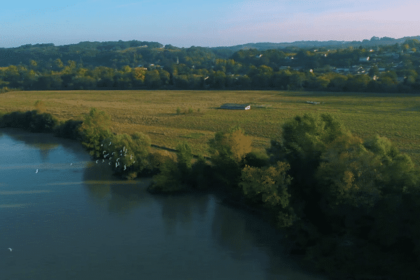 paysage de l'Entre-Deux-Mers, en Gironde