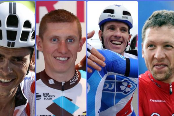 Warren Barguil, Cyril Gautier, Olivier Le Gac et Julien Simon, les quatre Bretons sélectionnés pour les Mondiaux de cyclisme sur route de Bergen en Norvège