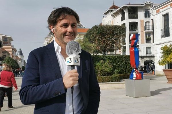 Yannick Bestaven, dernier vainqueur du Vendée Globe était l'invité du 12/13  sur France 3 Aquitaine ce vendredi 19/02/21.