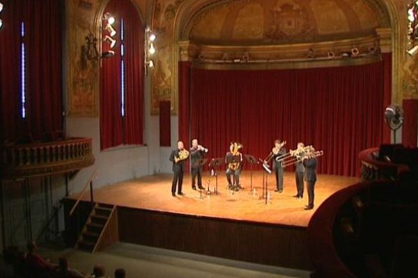 Les cuivres de l'orchestre de Montpellier