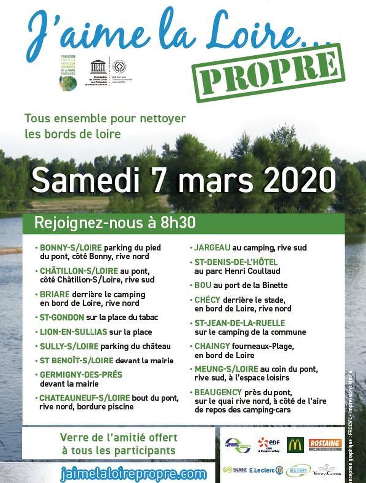 L Operation J Aime La Loire Propre Revient Le Samedi 7 Mars