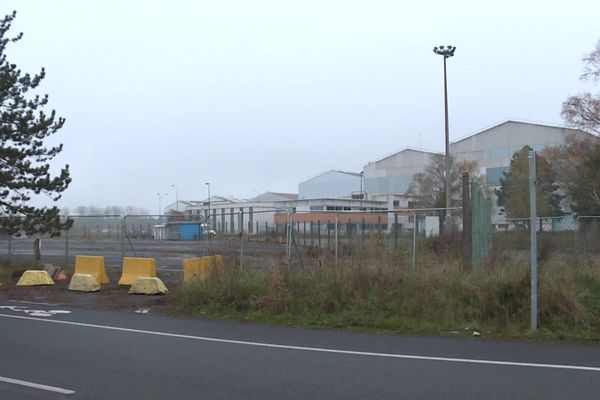 Emplacement de la future usine Axens de Saint-Saulve (Nord).