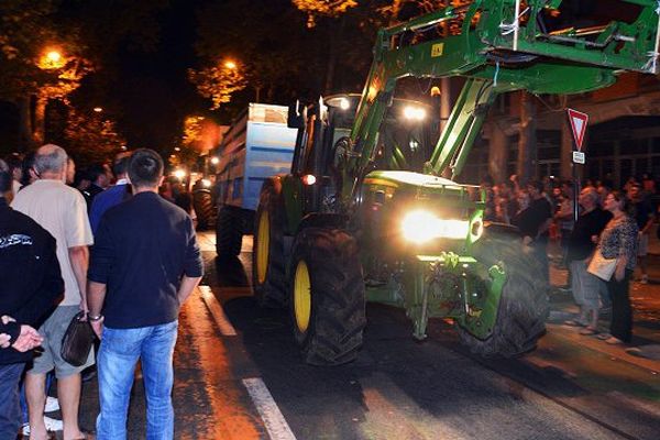 La dernière grande manifestation dans les rues d'Albi, le 18 septembre 2014, avait réuni plusieurs centaines d'agriculteurs