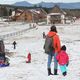 Les pistes de ski étaient souvent en manque de neige au Champ du feu cet hiver 2023/2024.