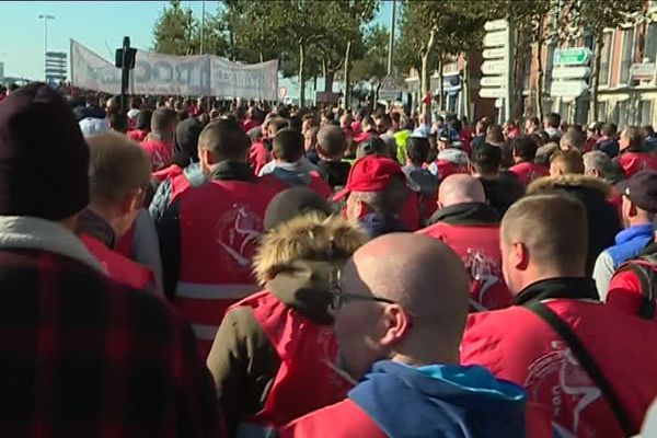 9 octobre 2018 / manifestation dans les rues du Havre