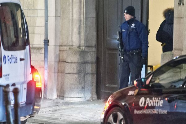 Opération de police, le 23 novembre 2015 à Bruxelles