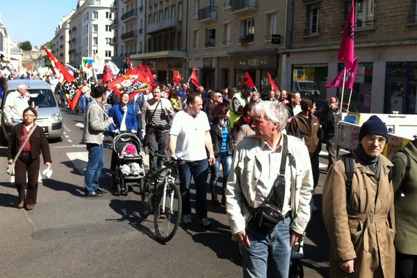 1500 personnes ont participé au rassemblement , ce jeudi matin, à Caen.