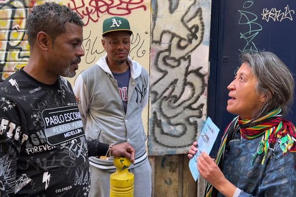 Avant l'ouverture du procès de l'effondrement de deux immeubles de la rue d'Aubagne, les associations se mobilisent pour informer les habitants.