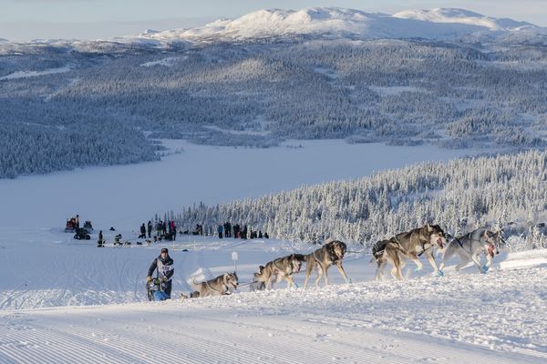 La course au cours de laquelle Thibaut s'est retrouvé dans une tempête dure 24 heures et comprend plusieurs arrêts obligatoires, appelés "checkpoints"