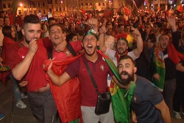 La communauté portugaise a laissé éclaté sa joie après la victoire