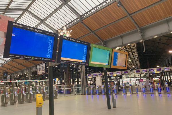 Le trafic entre Paris et la Normandie sera très perturbé pendant les week-ends d'avril.