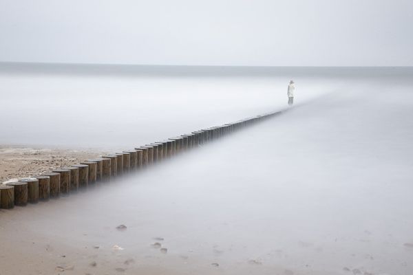 Brouillard en bord de mer