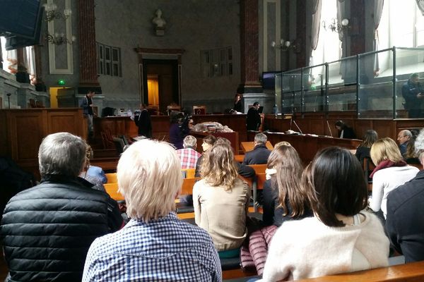 La cour d'Assises de Pau pendant l'audience du procès Anouar Zehti