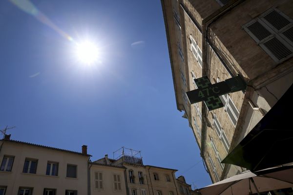 47 degrés ont été enregistrés à Avignon, le 21 août 2023.