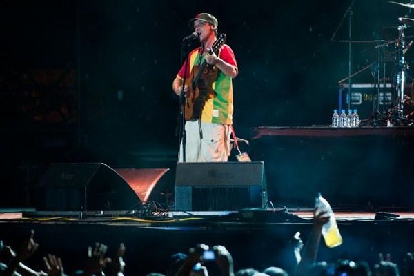 Manu Chao, en concert à  Caracas (Venezuela)