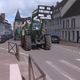 Les rues d'Houdan, dans les Yvelines, ont vu un défilé de tracteurs ce mercredi.
