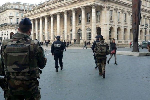 Les militaires du dispositif sentinelle (en 2016).