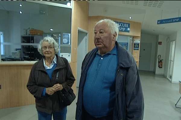 Robert Prigent et sa femme au tribunal de Saint-Brieuc