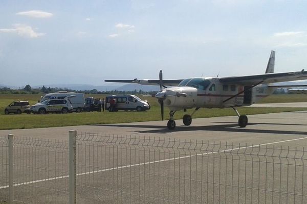 Le secours à l'aérodrome de Pamiers