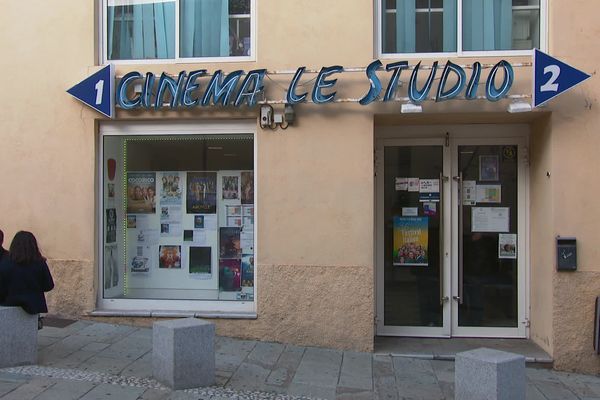 Le studio Cinéma, à Bastia.