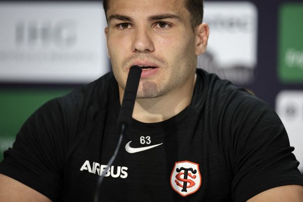 Antoine Dupont, capitaine du Stade Toulousain.