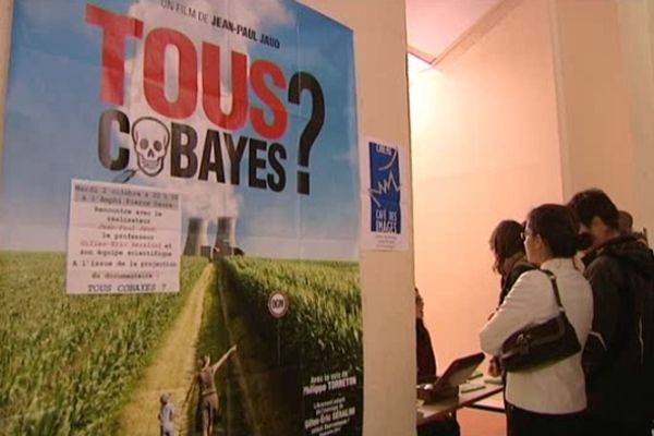 La projection de "Tous cobayes" a fait salle comble hier soir à l'amphi Daure de l'Université de Caen