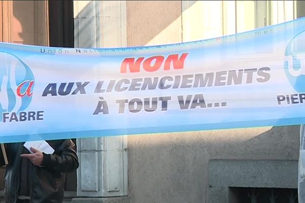 Grève et manifestation sont choses rares à Pierre Fabre.