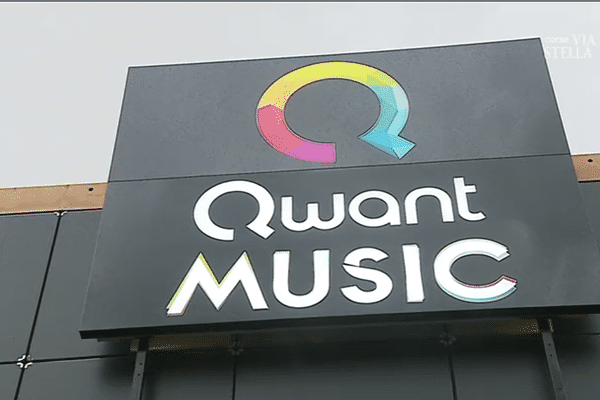 Les locaux de Qwant Music, à la sortie d'Ajaccio, en 2018