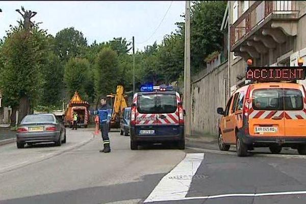 L'accident, d'une grande violence, s'est produit en septembre 2015, sur la RN 102, à la sortie de Polignac. (Image d'archives)