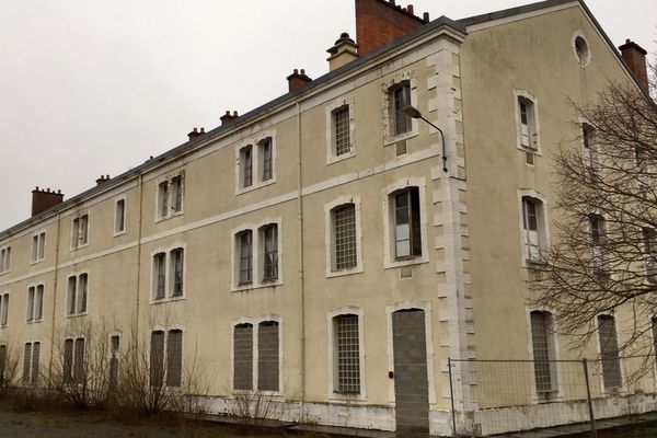 Le site du futur commissariat de Châtellerault.