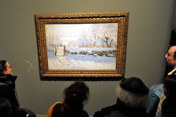 Plusieurs oeuvres du musée d'Orsay seront prêtées à Clermont-Ferrand et parmi elles, La Pie de Claude Monet.