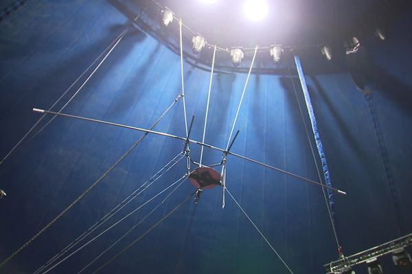 Le cirque Arlette Gruss en octobre 2020.