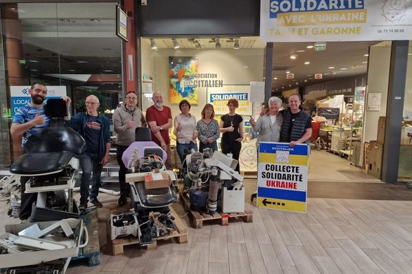 Le matériel de deux cabinets dentaires de Castres dans le Tarn ont été démonté par l'Association Occitalien pour être envoyé en Ukraine.