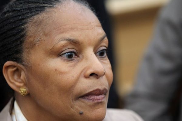 Christiane Taubira à Ajaccio le 24 janvier