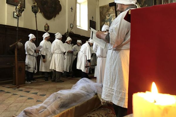 Pâques - Cérémonie di a Schjudazione à Monticello (Haute-Corse)