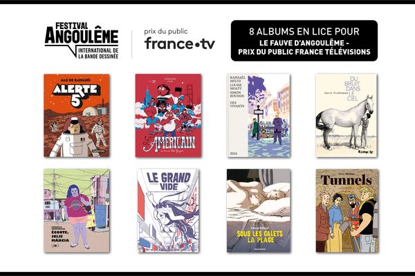 8 albums en lice pour le Fauve au festival d'Angoulême 2022