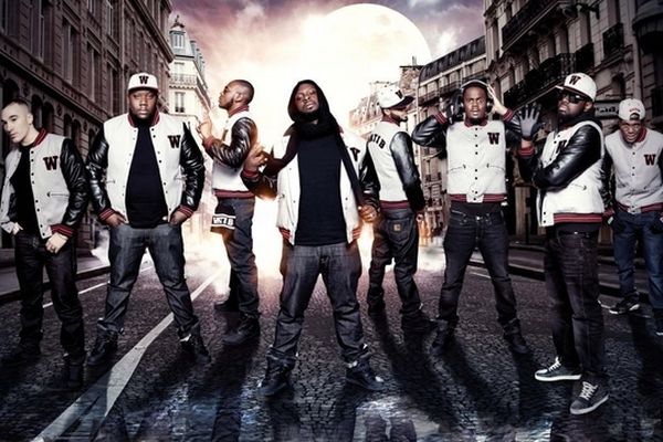 Groupe des rappeurs de Sexion d'Assaut, en tournée à Châlons-en-Champagne, le 3 mai 2013.