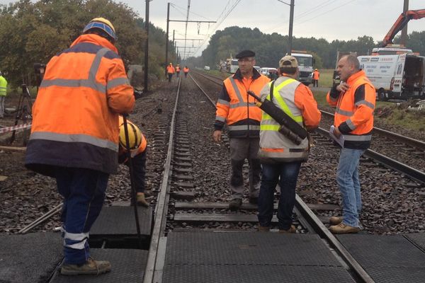 La SNCF a engagé les premiers travaux sur les voies entre Bordeaux et Toulouse