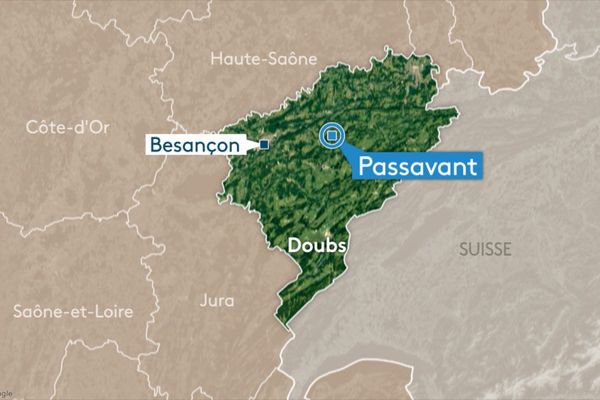 Un incendie d'un poids lourd a été déclaré sur la commune de Passavant.