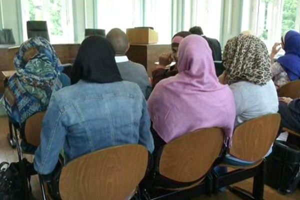 Les 13 mamans devant le tribunal administratif d'Amiens