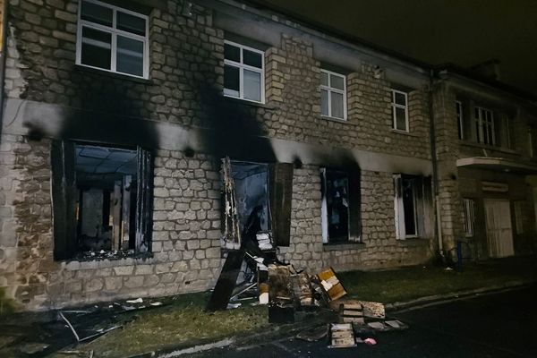 Le rez-de-chaussée de l'espace municipal Buhl a pris feu.